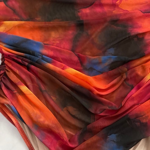 Tie dye mesh bodysuit - Picture 2 of 4